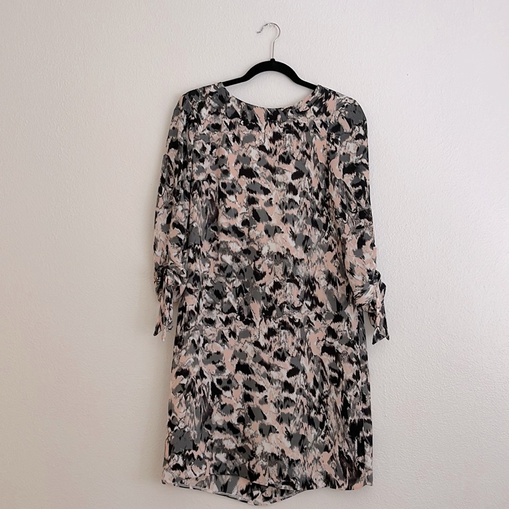 HM dress gray blush